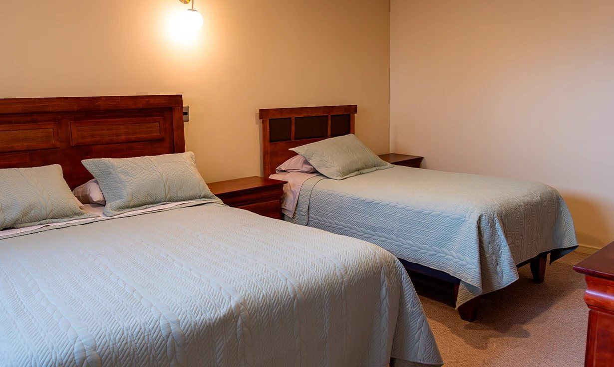 Habitación doble con dos camas de 1,5 plazas